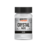 Kristalna pasta Pentart 100 ml – srebrna