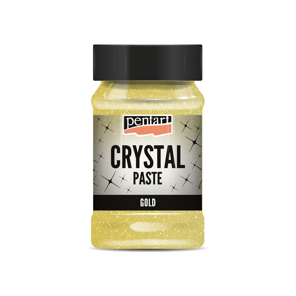 Kristalna pasta Pentart 100 ml – zlatna