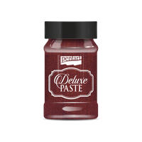 Pentart Deluxe Paste pasta za 3D efekte 100 ml – bordo-zlatna