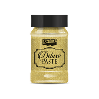 Pentart Deluxe Paste pasta za 3D efekte 100 ml – zlatna