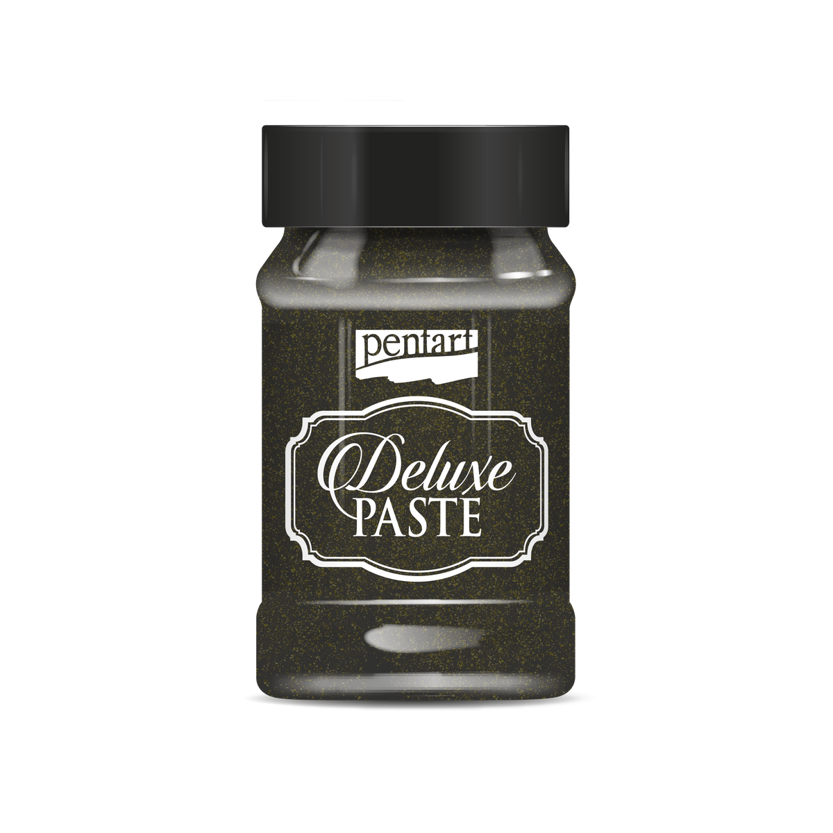 Pentart Deluxe Paste pasta za 3D efekte 100 ml – crno-zlatna