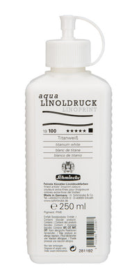 Boja za linorez Schmincke aqua-LINOPRINT 250 ml – 100 Titanijum bijela
