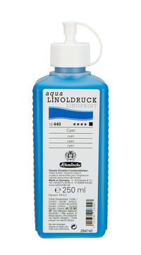 Boja za linorez Schmincke aqua-LINOPRINT 250 ml – 440 Cijan
