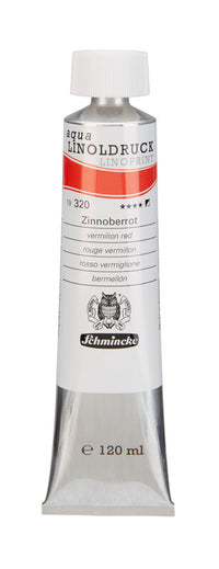 Boje za linorez Schmincke aqua-LINOPRINT 120 ml – 320 Vermilion crvena
