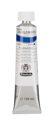 Boje za linorez Schmincke aqua-LINOPRINT 120 ml – 435 Parisko plava