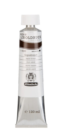 Boje za linorez Schmincke aqua-LINOPRINT 120 ml – 630 Sepija smeđa