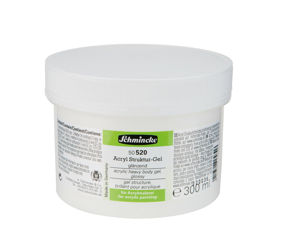 Gusti sjajni gel Schmincke Heavy body gel, glossy 300 ml