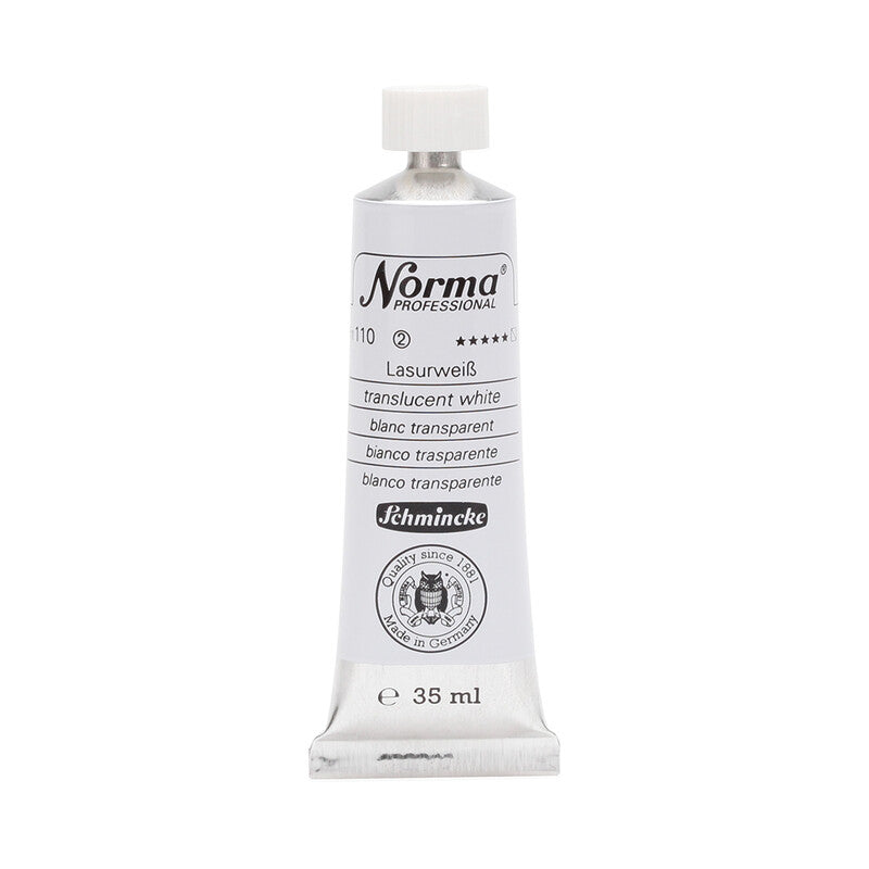 Uljane boje Schmincke Norma Professional 35 ml – 110 Transparentna bijela
