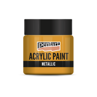 Akrilna boja metalik - 50 ml – orange