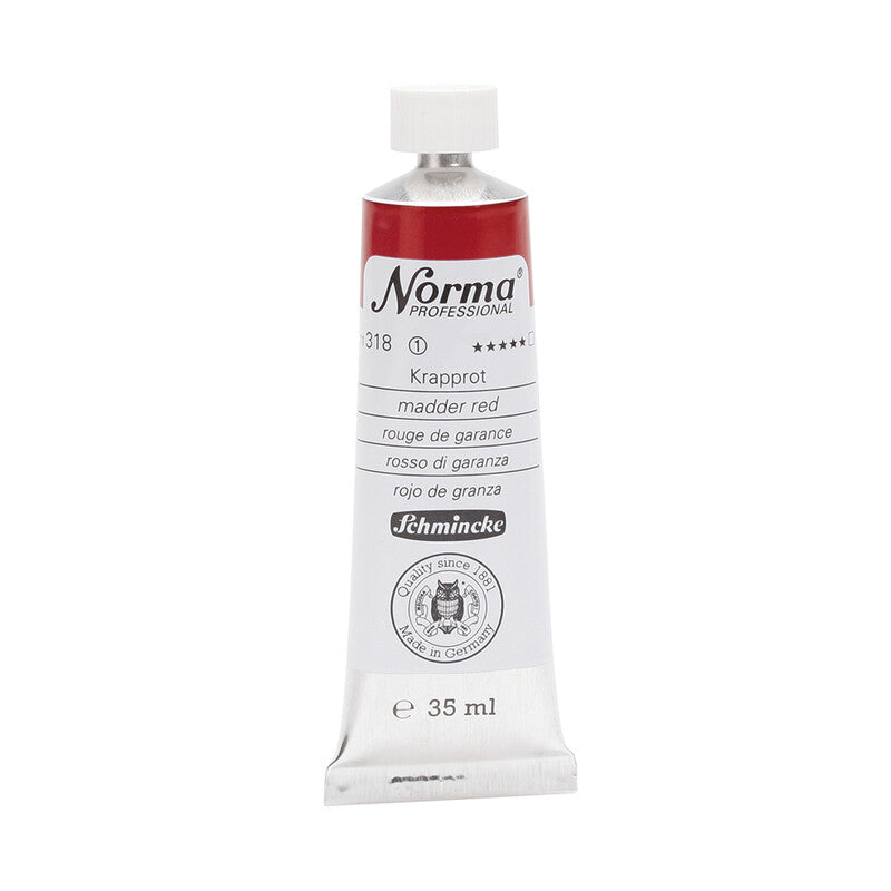 Uljane boje Schmincke Norma Professional 35 ml – 318 Broć crvena