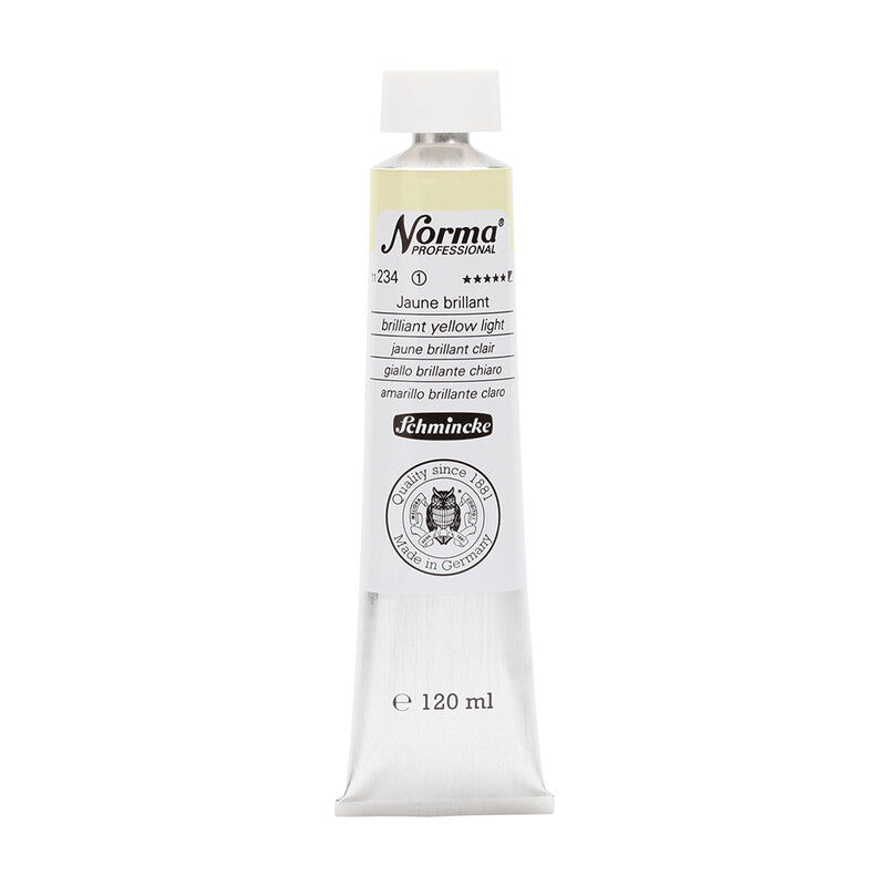 Uljane boje Schmincke Norma Professional 120 ml – 234 Brilijantno žuta svijetla
