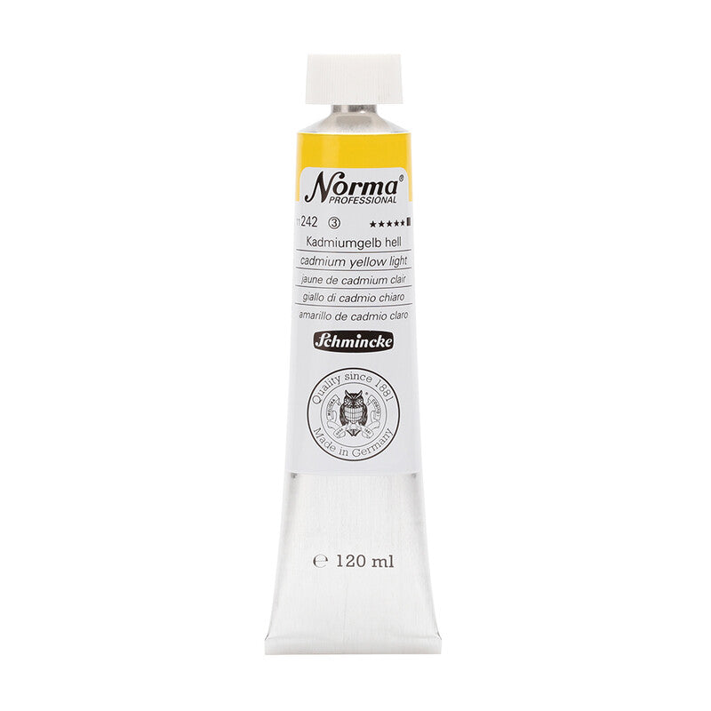 Uljane boje Schmincke Norma Professional 120 ml – 242 Kadmijum žuta svijetla