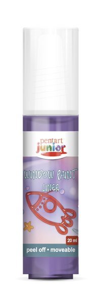 Boja za staklo Pentart Junior 20 ml – lila