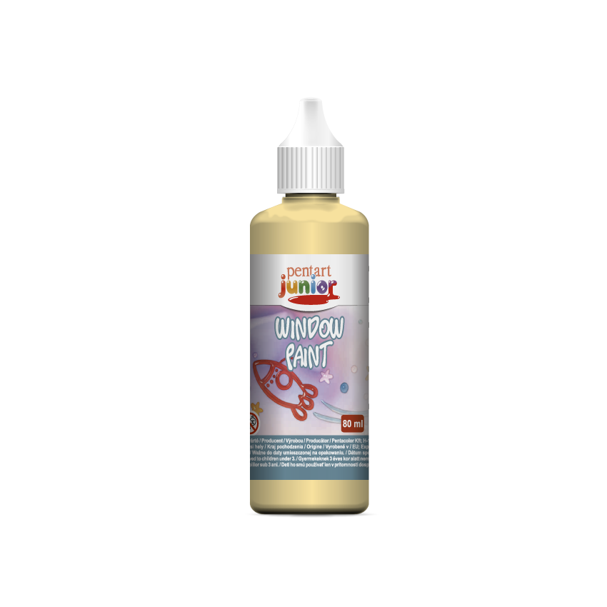 Kontura za staklo Pentart 80 ml, zlatna