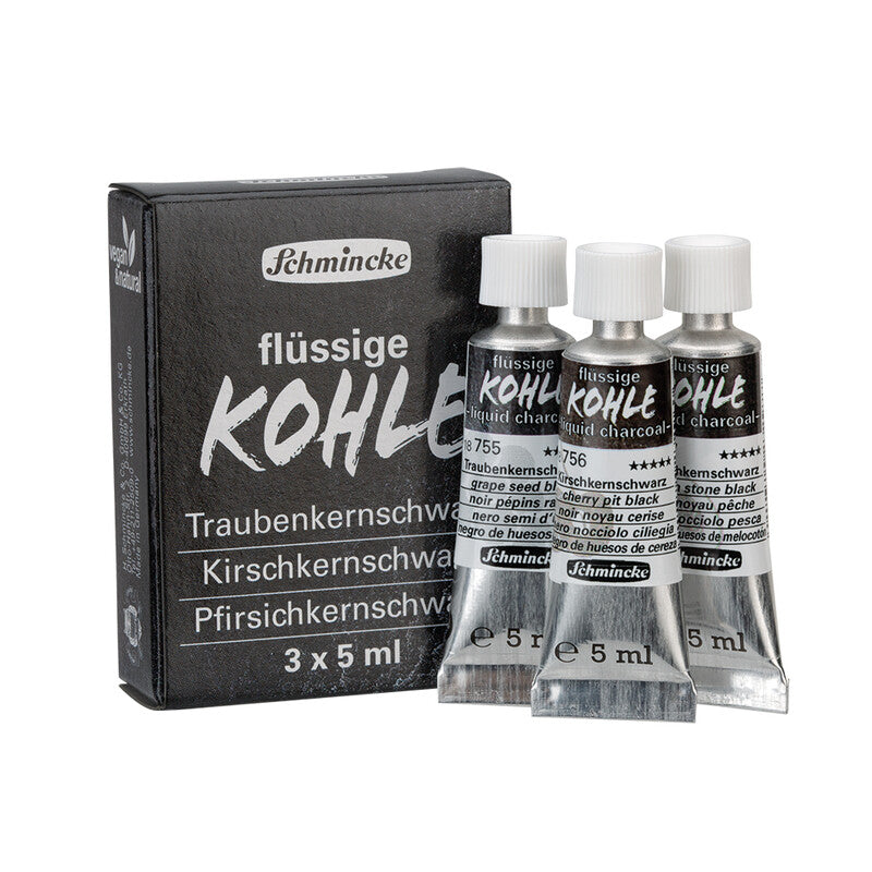 Tečni ugljen Schmincke Trio liquid charcoal