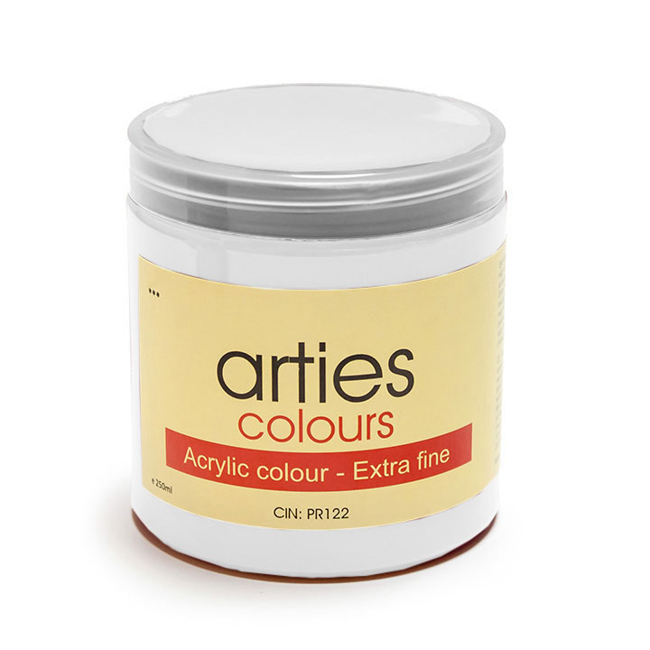 Akrilna boja Arties Colours 250 ml / 45 nijansi – Nijansa bijela