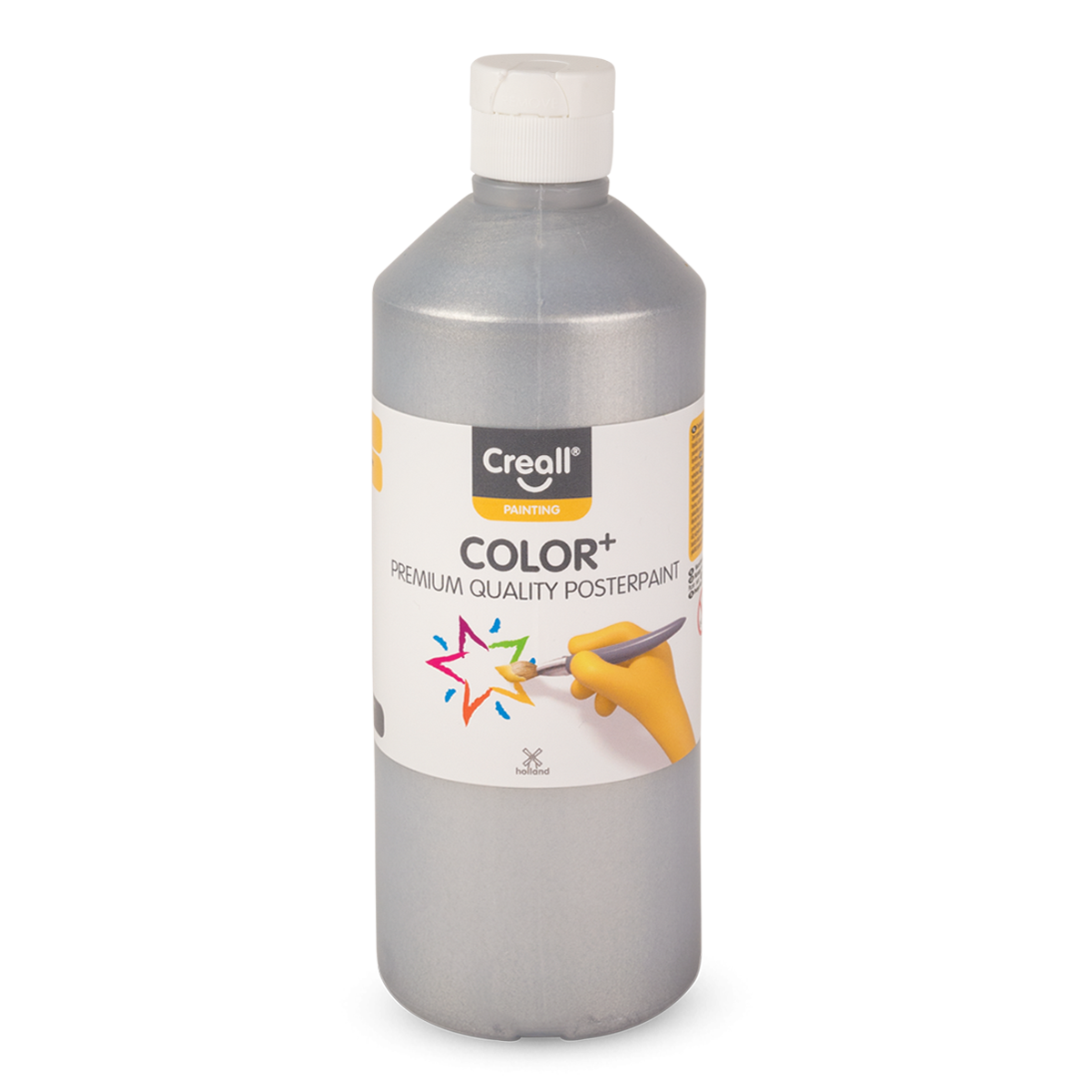Tempera boja Creall CREALLCOLOR 500 ml - srebrena