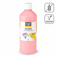 Sjajna polivinilna boja Creall Gloss 500 ml – roza