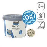 Pijesak za modeliranje Creall Play it! 750 g u posudici – prirodna