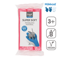 Masa za modeliranje Creall Super Soft 500 g – roza