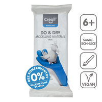 Samostvrdnjavajuća masa za modeliranje Creall Do&Dry hipoalergena 500 g – bijela