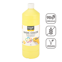 Tempera boja Creall 500 ml – svijetložuta