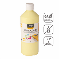 Tempera boja Creall 500 ml – pastelnožuta