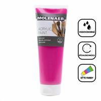 Akrilna boja Molenaer 250 ml – magenta