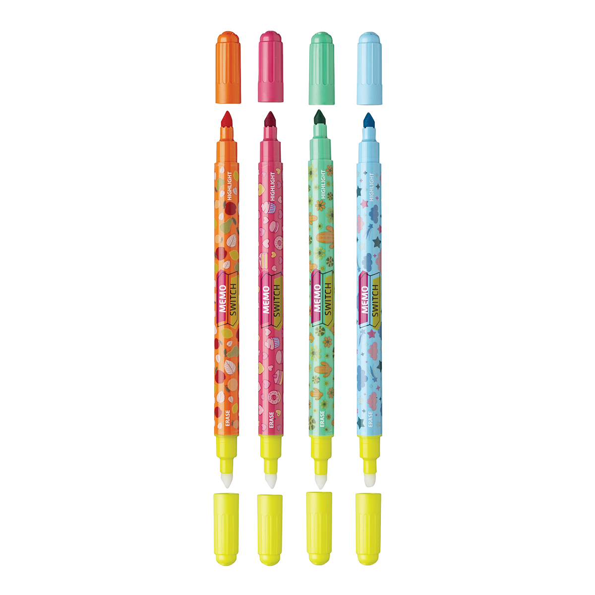 Carioca marker za podvlačenje Memo mix boja