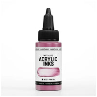 Koncentrovani akrilni tuš, metalik - 30 ml – W121 Roze svila