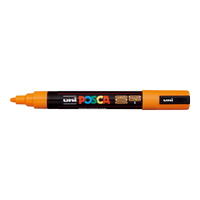 Posca marker PC-5M, 1,8 - 2,5 mm, jarkožuta (3)