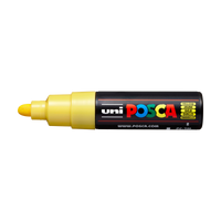 Marker UNI POSCA PC-7M 4.5 - 5.5 MM – žltá (2)