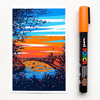 Posca set markera miks boja
