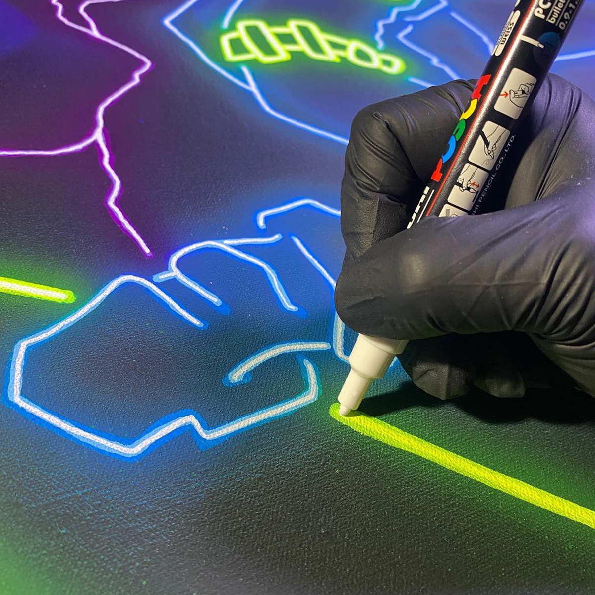 Posca marker PCF-350, 8 mm