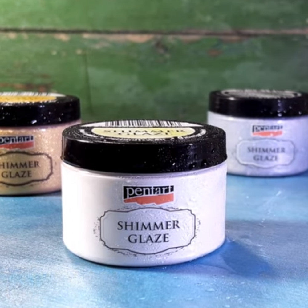 Svjetlucava glazura Pentart Junior Paints Shimmer Glaze 150 ml