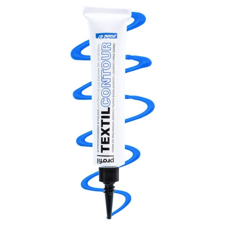 Profil boja za svijetli tekstil sa aplikatorom 25 ml - izaberi nijansu – plava nebeska