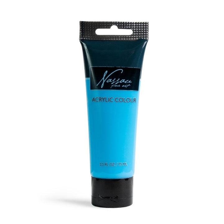 Akrilna boja Nassau Fine Art u tubi od 75 ml - više nijansi – plava