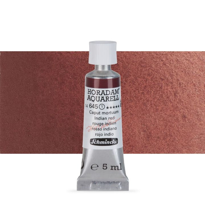 Akvarel boje u tubi Schmincke Horadam 5 ml – 645 Indian crvena