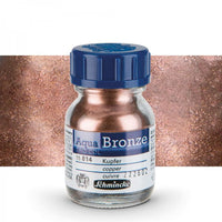 Metalik puder Aqua-Bronze Schmincke 20 ml – 15 814 medená