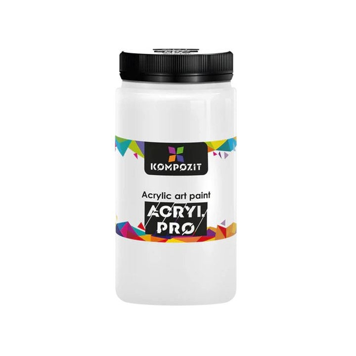 Krupni kadar pakovanja akrilne boje ACRYL PRO ART Kompozit 1000 ml