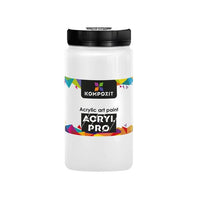 Krupni kadar pakovanja akrilne boje ACRYL PRO ART Kompozit 1000 ml