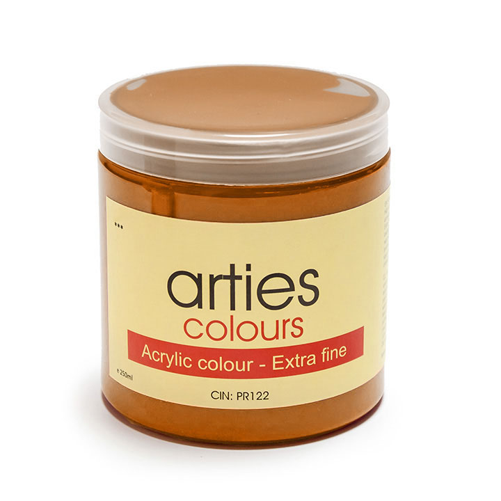 Akrilna boja Arties Colours 250 ml / 45 nijansi - Kadmij narandžasta nijansa