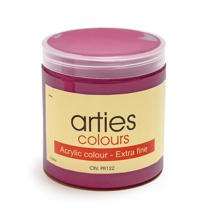 Akrilna boja Arties Colours 250 ml / 45 nijansi - Alizarin karmin