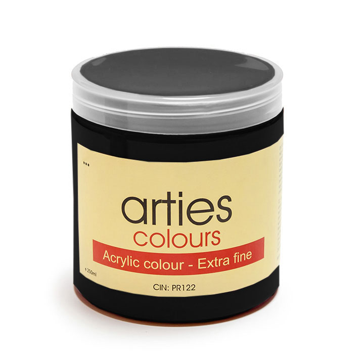 Akrilna boja Arties Colours 250 ml / 45 nijansi - Mars crna