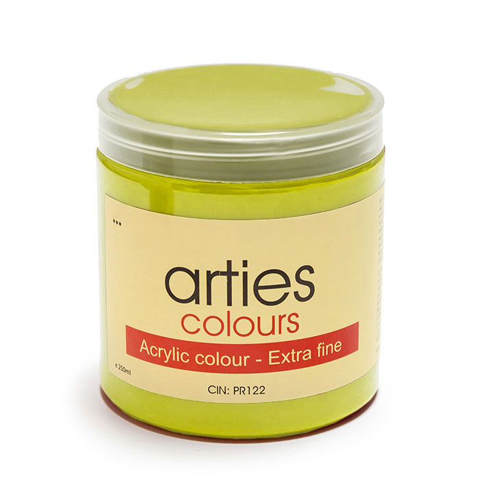 Akrilna boja Arties Colours 250 ml / 45 nijansi - Kadmij žuta limun - nijansa