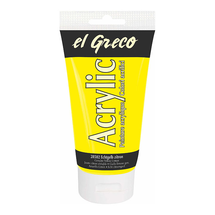 Akrilna boja El Greco 150 ml - izaberite nijansu — slika 1