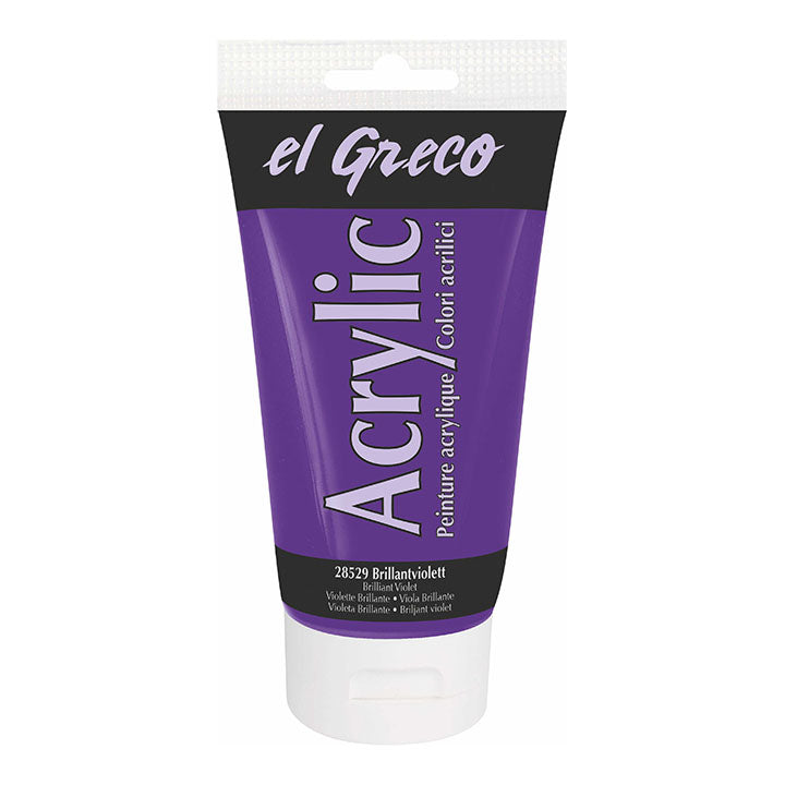 Akrilna boja El Greco 150 ml - izaberite nijansu — slika 21