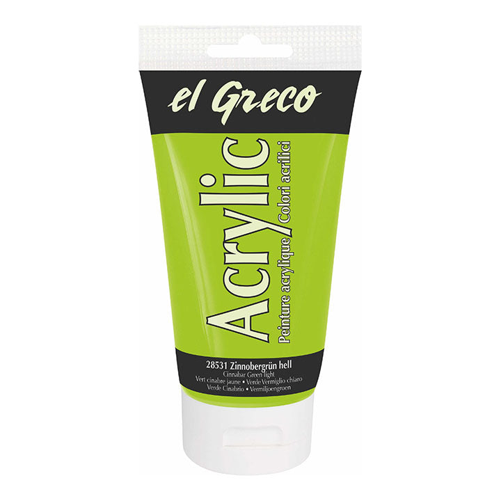 Akrilna boja El Greco 150 ml - izaberite nijansu — slika 22