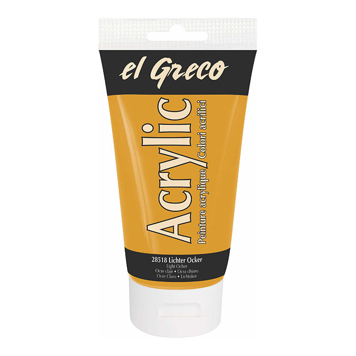 Akrilna boja El Greco 150 ml - izaberite nijansu — slika 15
