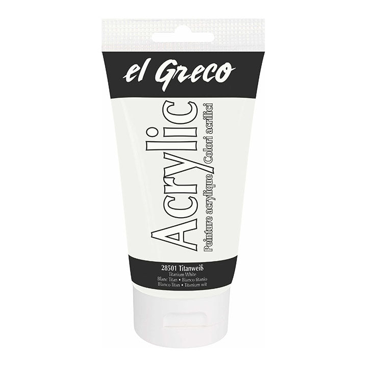 Akrilna boja El Greco 150 ml - izaberite nijansu — slika 2